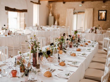 Une réception de mariage au domaine de Brunel